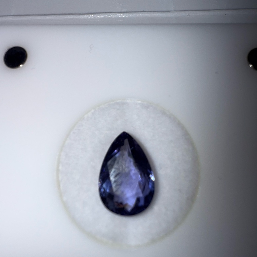 Teardrop Blue Gemstone